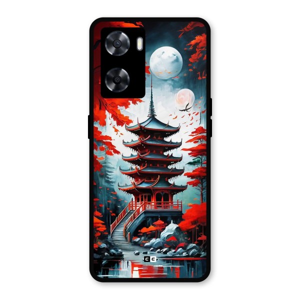 Ancient Painting Metal Back Case for Oppo A57 2022