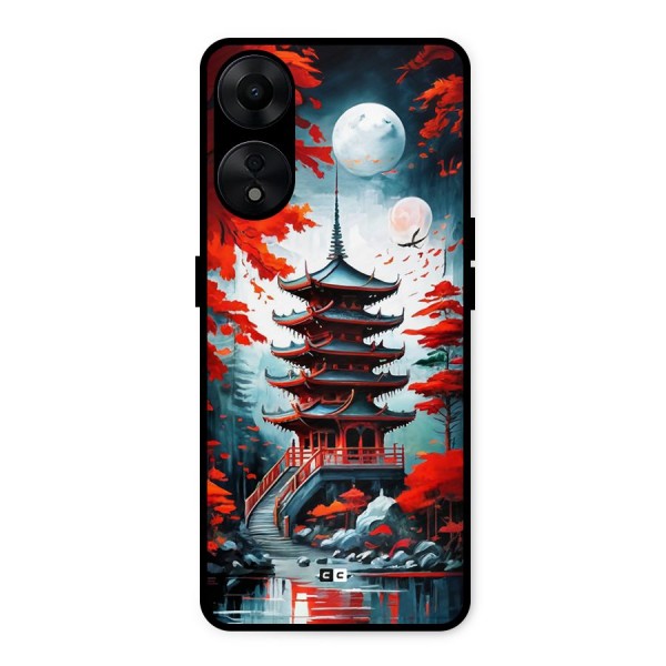 Ancient Painting Metal Back Case for Oppo A78 5G