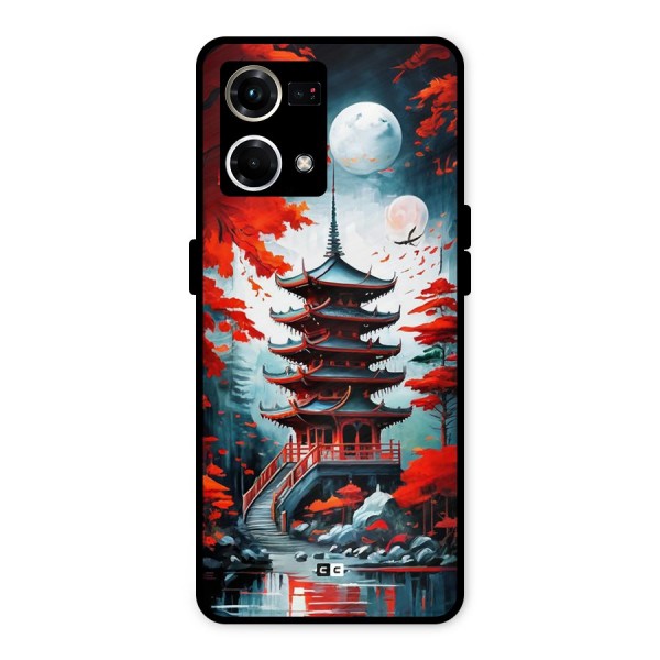 Ancient Painting Metal Back Case for Oppo F21 Pro 4G