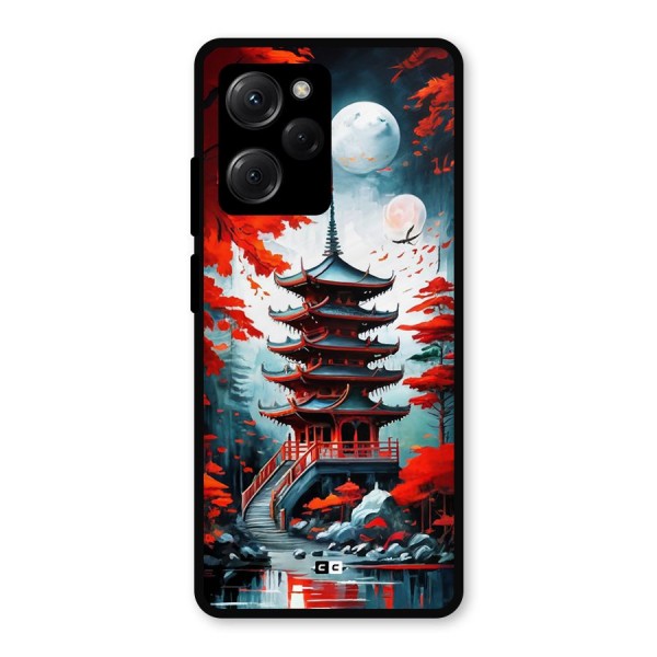 Ancient Painting Metal Back Case for Poco X5 Pro