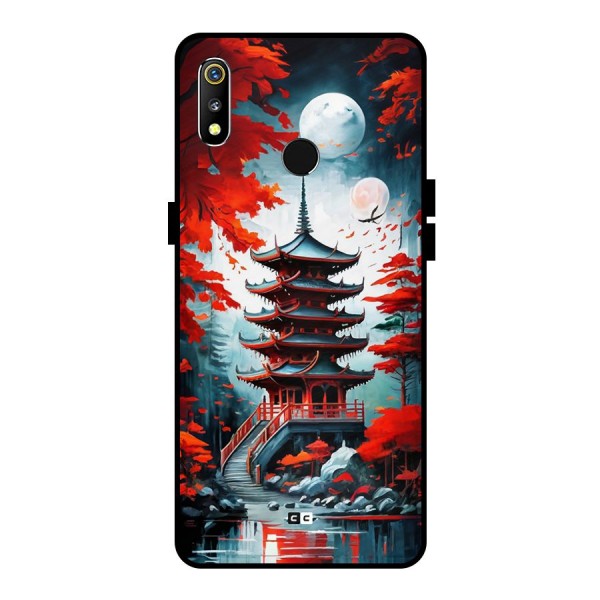 Ancient Painting Metal Back Case for Realme 3i