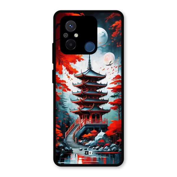 Ancient Painting Metal Back Case for Redmi 12C