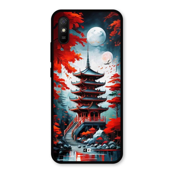 Ancient Painting Metal Back Case for Redmi 9i