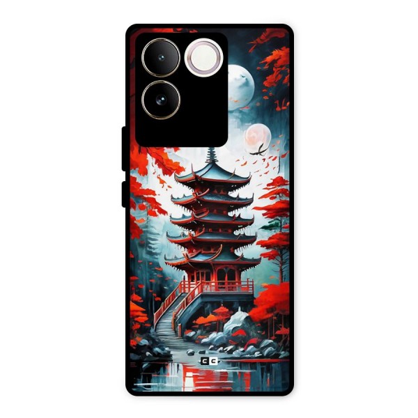 Ancient Painting Metal Back Case for Vivo T2 Pro