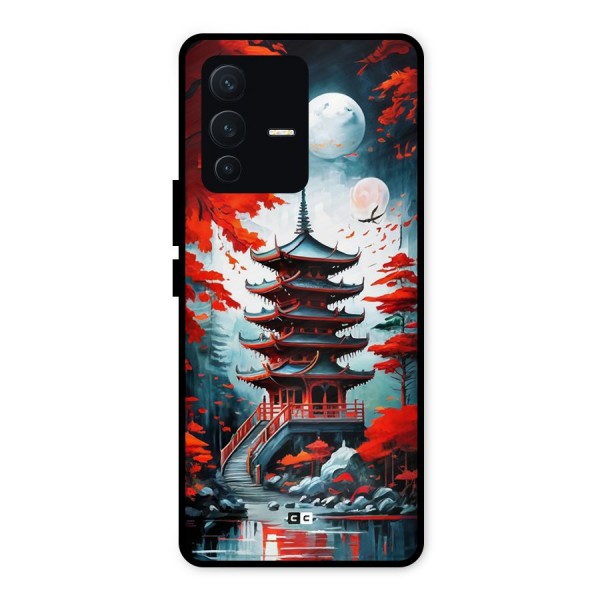 Ancient Painting Metal Back Case for Vivo V23 5G