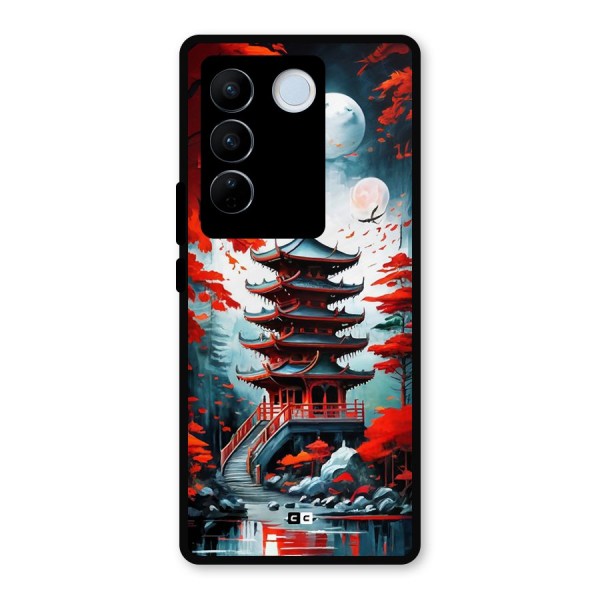 Ancient Painting Metal Back Case for Vivo V27 Pro