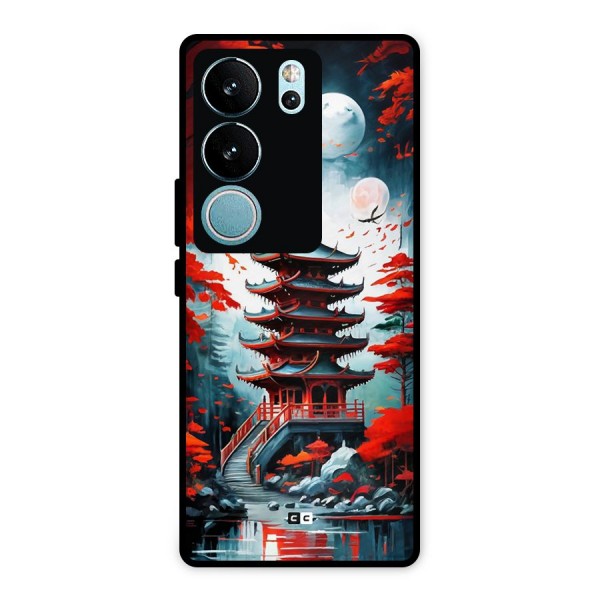 Ancient Painting Metal Back Case for Vivo V29 Pro