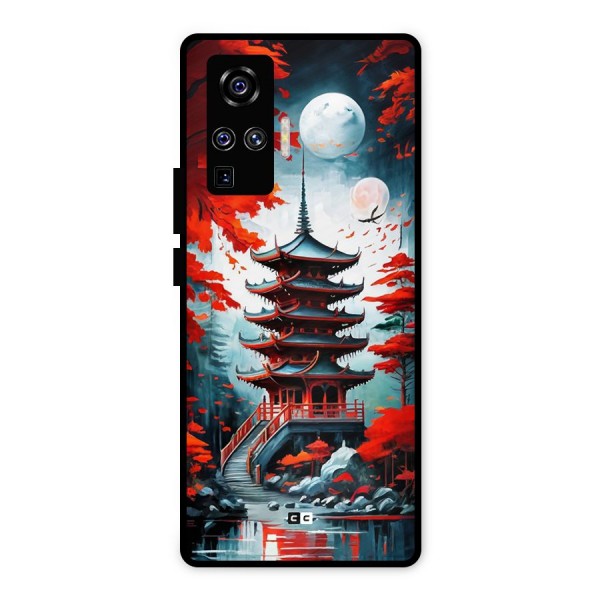 Ancient Painting Metal Back Case for Vivo X50 Pro