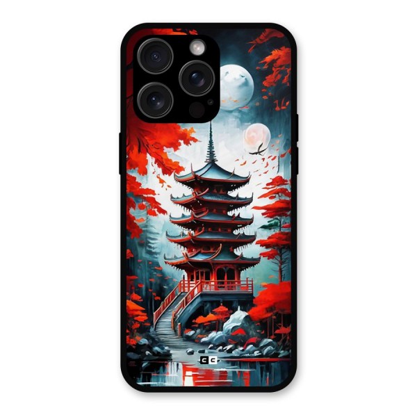 Ancient Painting Metal Back Case for iPhone 15 Pro Max