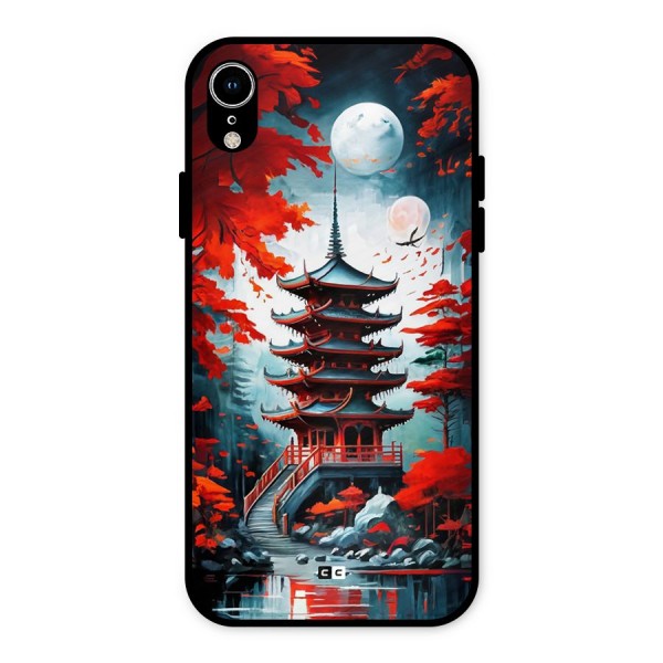 Ancient Painting Metal Back Case for iPhone XR