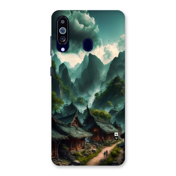 Ancient Village Back Case for Galaxy A60