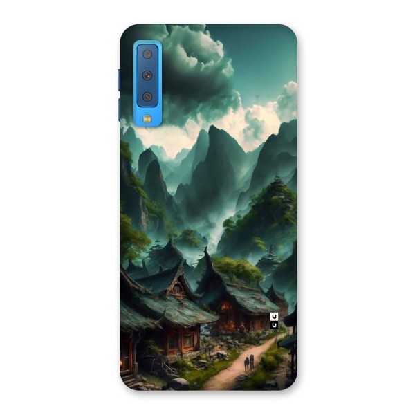 Ancient Village Back Case for Galaxy A7 (2018)