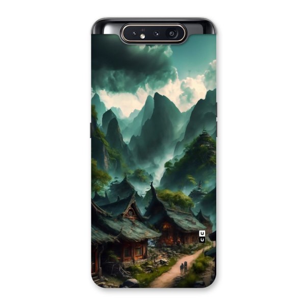 Ancient Village Back Case for Galaxy A80