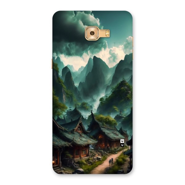 Ancient Village Back Case for Galaxy C9 Pro