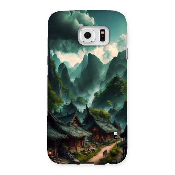 Ancient Village Back Case for Galaxy S6