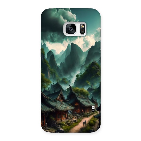 Ancient Village Back Case for Galaxy S7 Edge