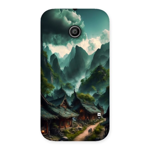 Ancient Village Back Case for Moto E