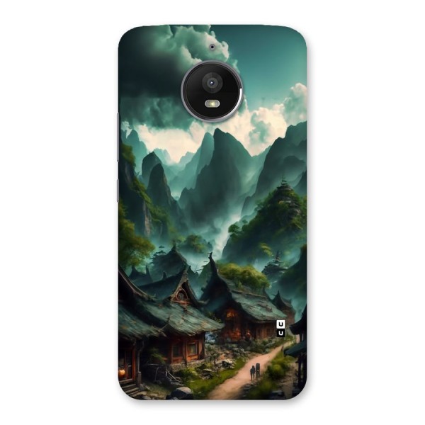 Ancient Village Back Case for Moto E4 Plus