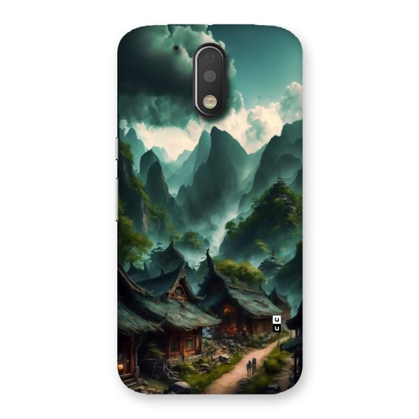 Ancient Village Back Case for Moto G4