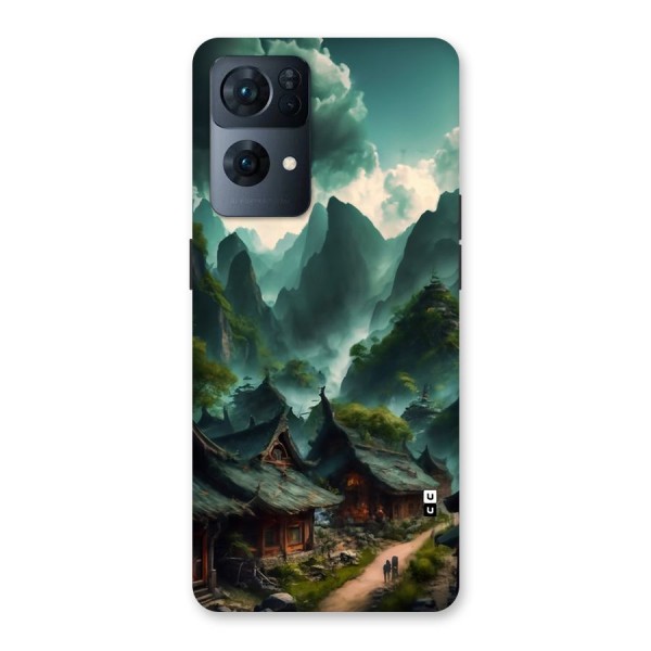 Ancient Village Back Case for Oppo Reno7 Pro 5G