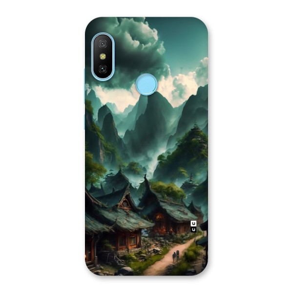 Ancient Village Back Case for Redmi 6 Pro