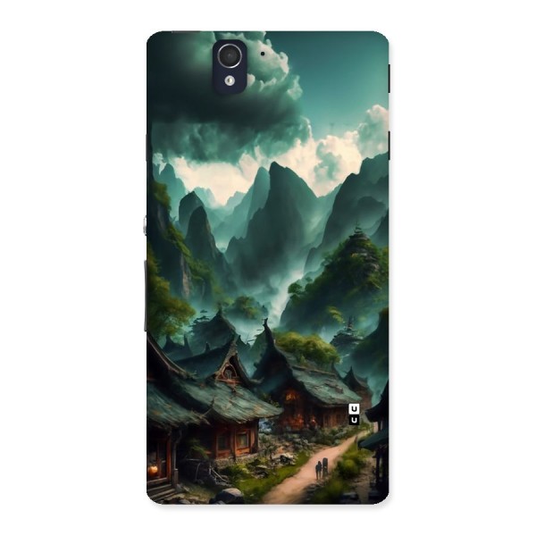 Ancient Village Back Case for Xperia Z