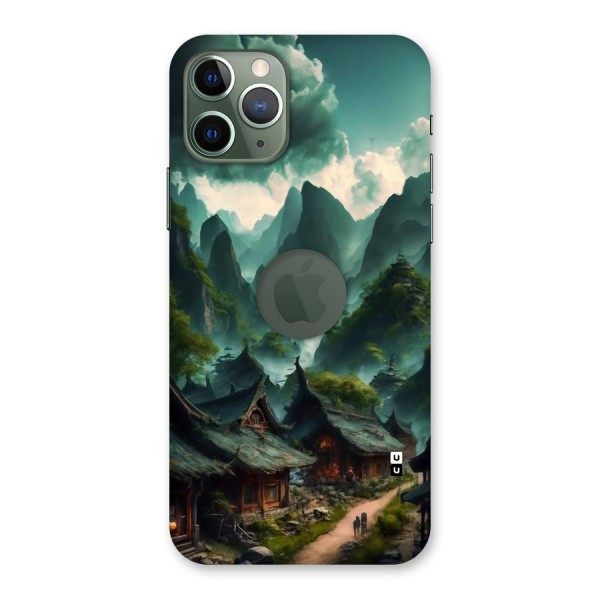 Ancient Village Back Case for iPhone 11 Pro Logo Cut