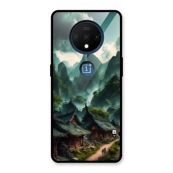 Ancient Village Glass Back Case for OnePlus 7T