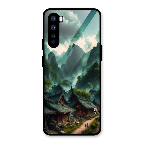 Ancient Village Glass Back Case for OnePlus Nord