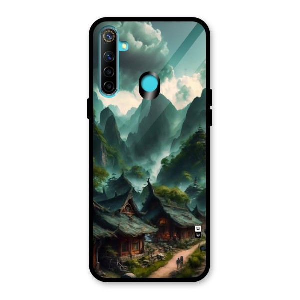 Ancient Village Glass Back Case for Realme 5