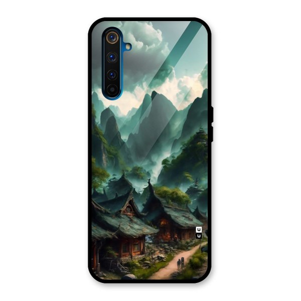 Ancient Village Glass Back Case for Realme 6 Pro