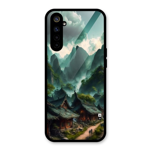 Ancient Village Glass Back Case for Realme 6i