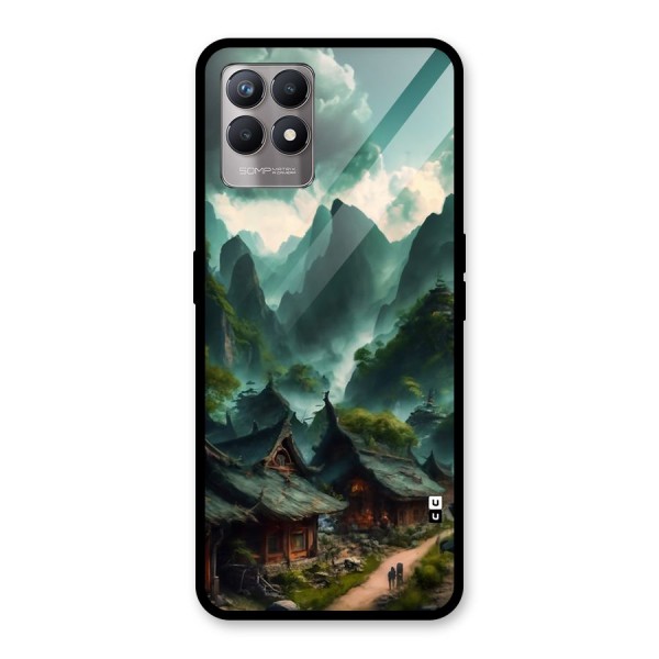 Ancient Village Glass Back Case for Realme 8i