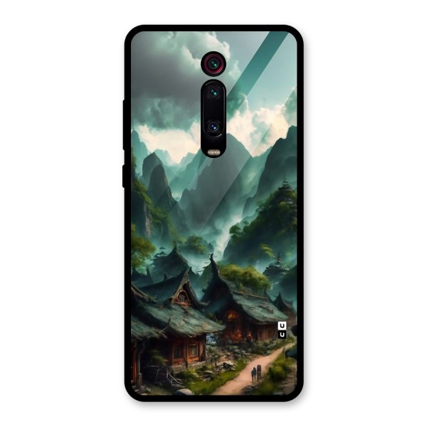 Ancient Village Glass Back Case for Redmi K20 Pro