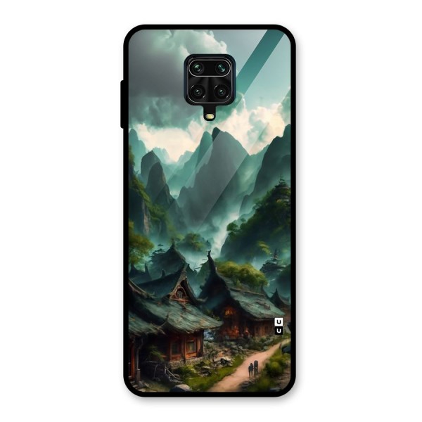 Ancient Village Glass Back Case for Redmi Note 10 Lite