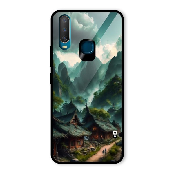 Ancient Village Glass Back Case for Vivo Y15