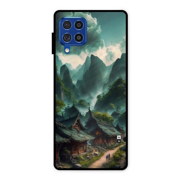 Ancient Village Metal Back Case for Galaxy F62