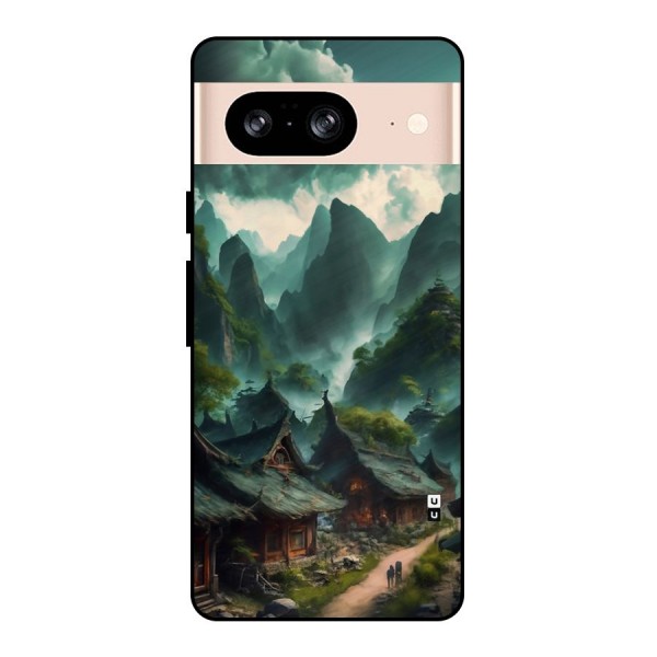 Ancient Village Metal Back Case for Google Pixel 8