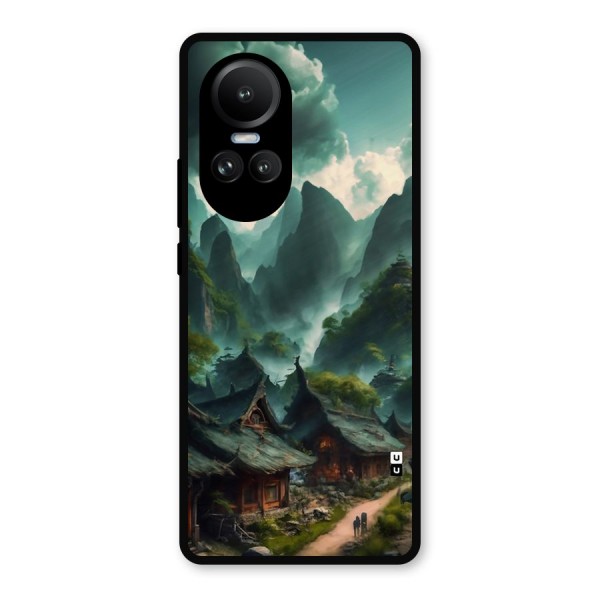 Ancient Village Metal Back Case for Oppo Reno10