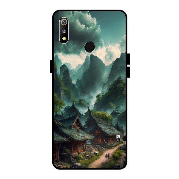 Ancient Village Metal Back Case for Realme 3