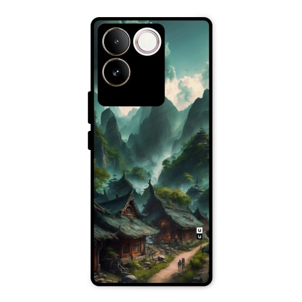 Ancient Village Metal Back Case for Vivo T2 Pro