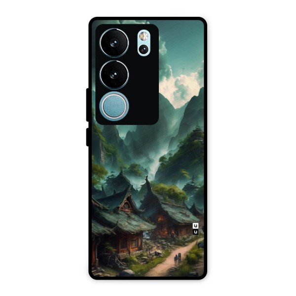 Ancient Village Metal Back Case for Vivo V29 Pro