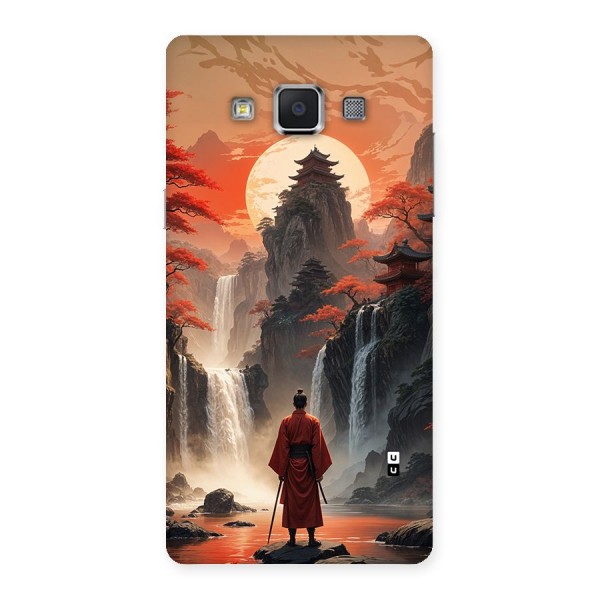 Ancient Waterfall Back Case for Galaxy A5