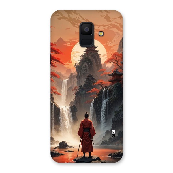 Ancient Waterfall Back Case for Galaxy A6 (2018)