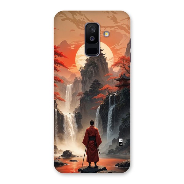 Ancient Waterfall Back Case for Galaxy A6 Plus