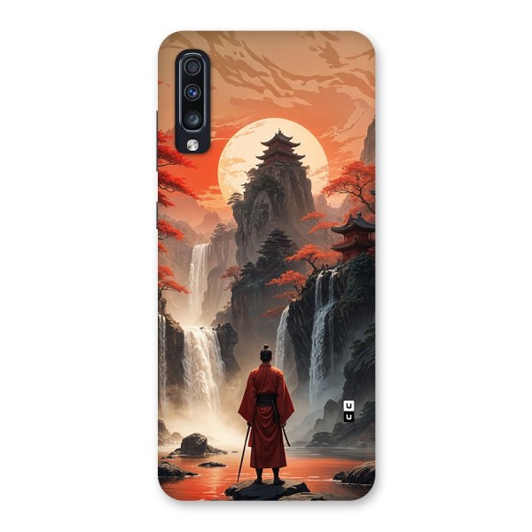 Ancient Waterfall Back Case for Galaxy A70s