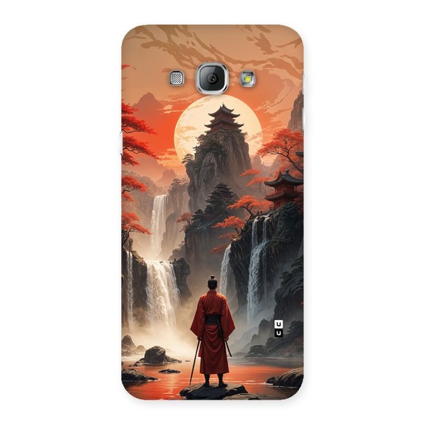 Ancient Waterfall Back Case for Galaxy A8