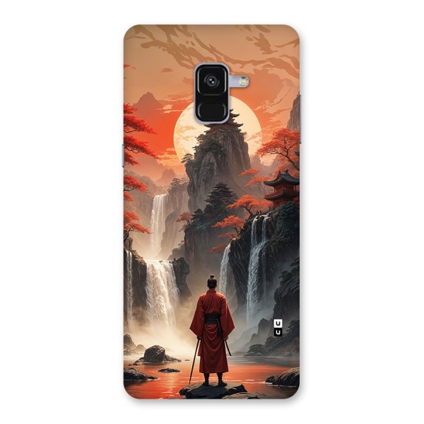 Ancient Waterfall Back Case for Galaxy A8 Plus