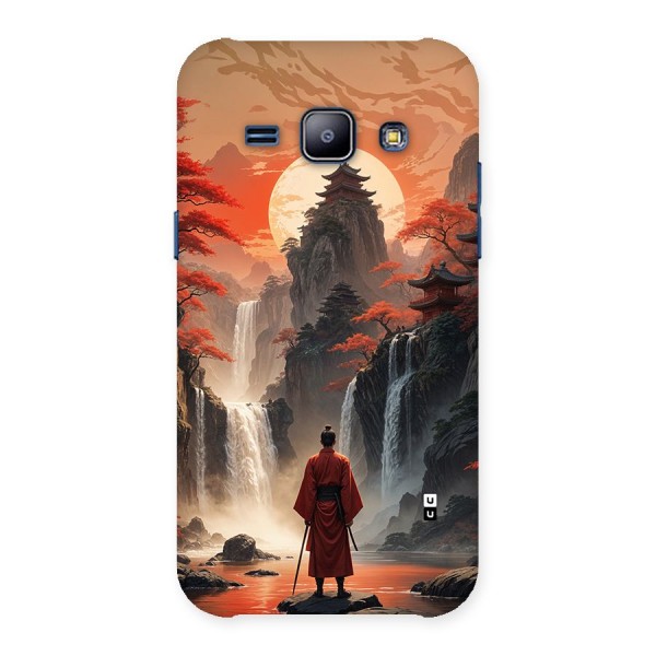 Ancient Waterfall Back Case for Galaxy J1