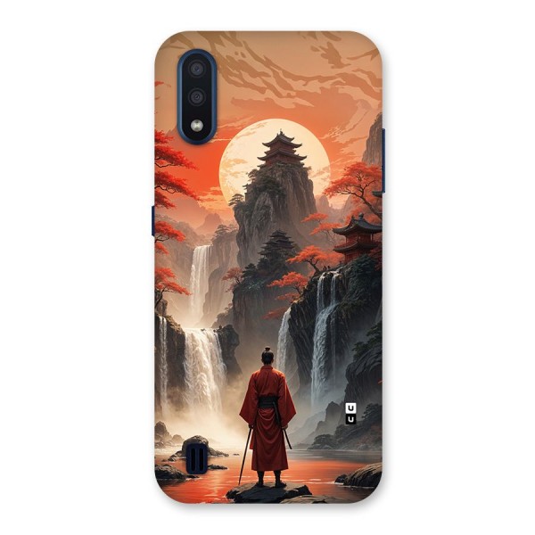 Ancient Waterfall Back Case for Galaxy M01